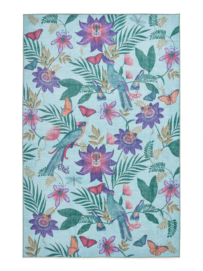 Amaya Tropical Birds Purple