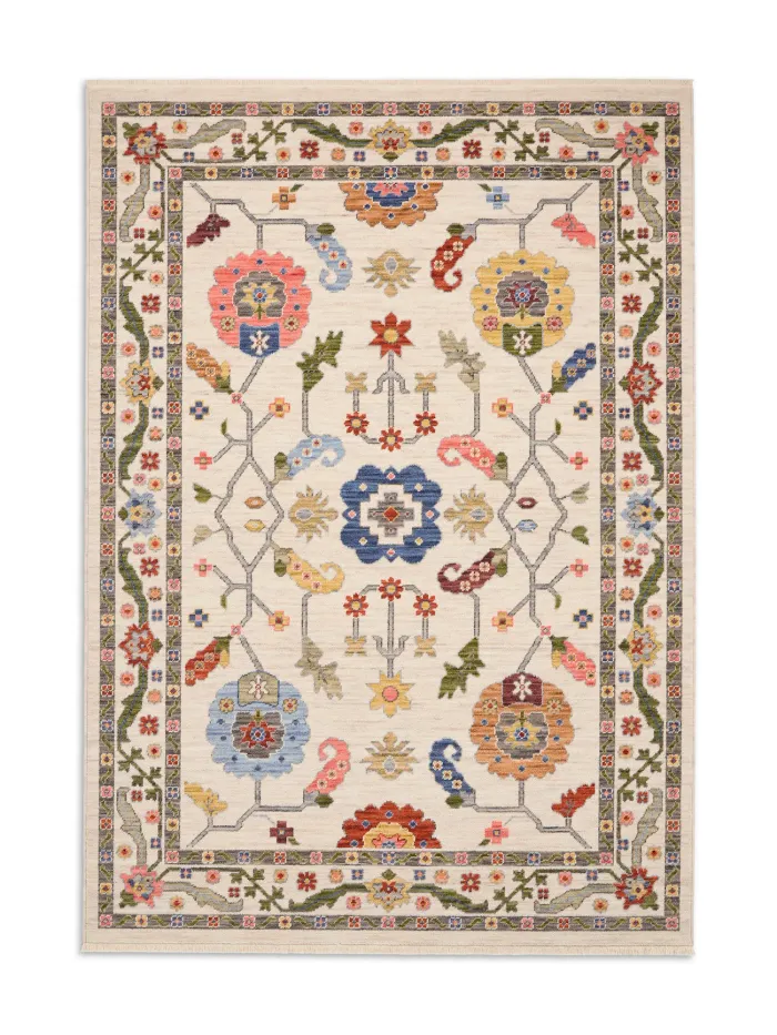 Suzani 5506 Silver/Multi